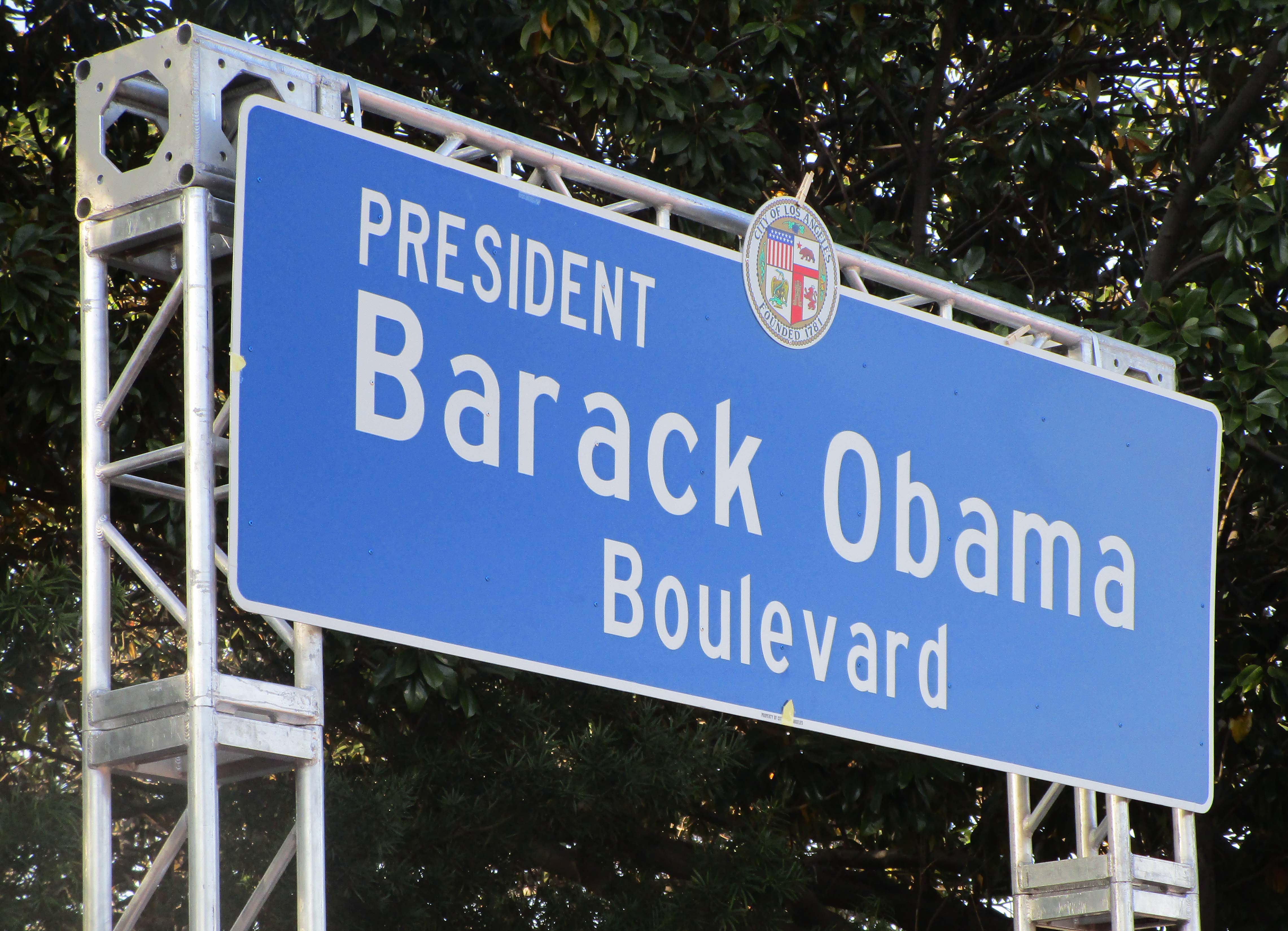 Rodeo Road in L.A. Renamed to Obama Boulevard