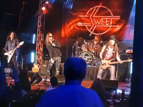 The Sweet perform at the Canyon Club in Agoura Hills. 