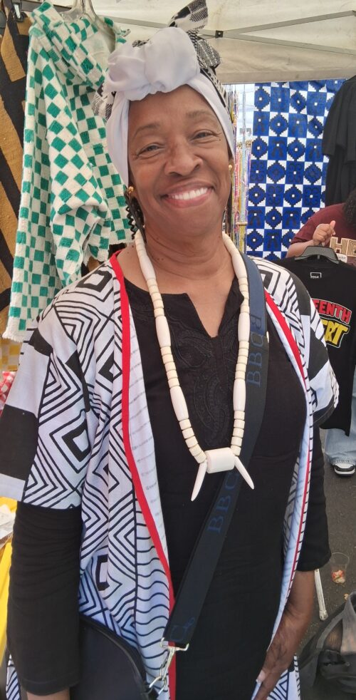 Cover and Inside Photo: Queen Aminah. Her positive example as an entrepreneur and leader is an inspiration to the community. 