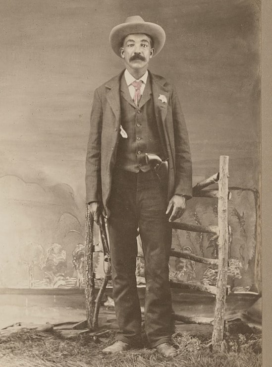 Bass Reeves. Photo- Collection of the Smithsonian National Museum of African American History and Culture. 