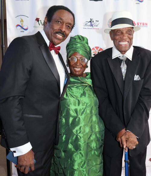 Jim Hill, Khalifa Bey and Lo Clark. 