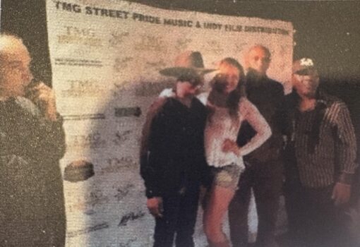 Marvin Spruill (R) is pictured (L-R) with Bob, KP Fitz, Keira and Tom.