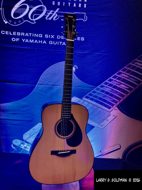 NAMM 08 2026Yamaha FG9 60th NT